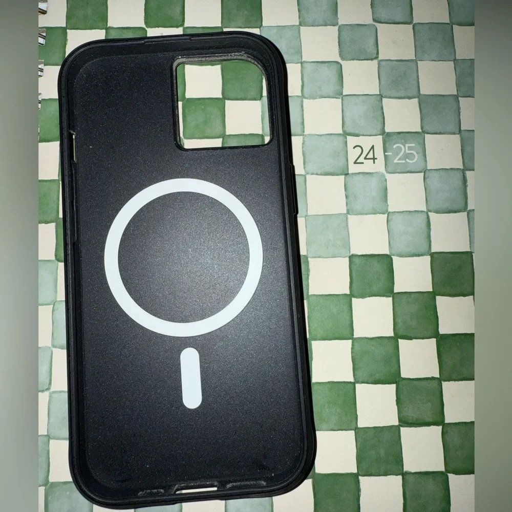 Black CaseMate Case IPhone 15